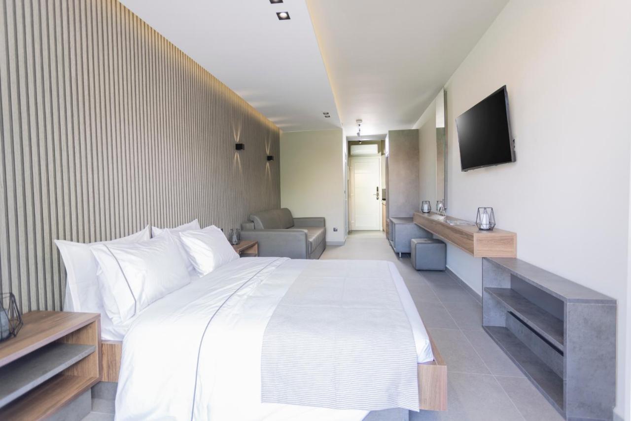 Notos Premium Holiday Apartments Pefkochori Bagian luar foto