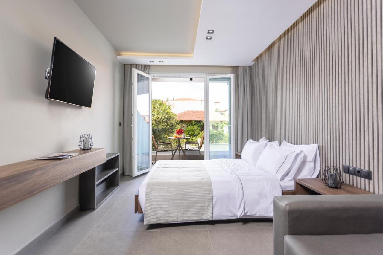 Notos Premium Holiday Apartments Pefkochori Bagian luar foto
