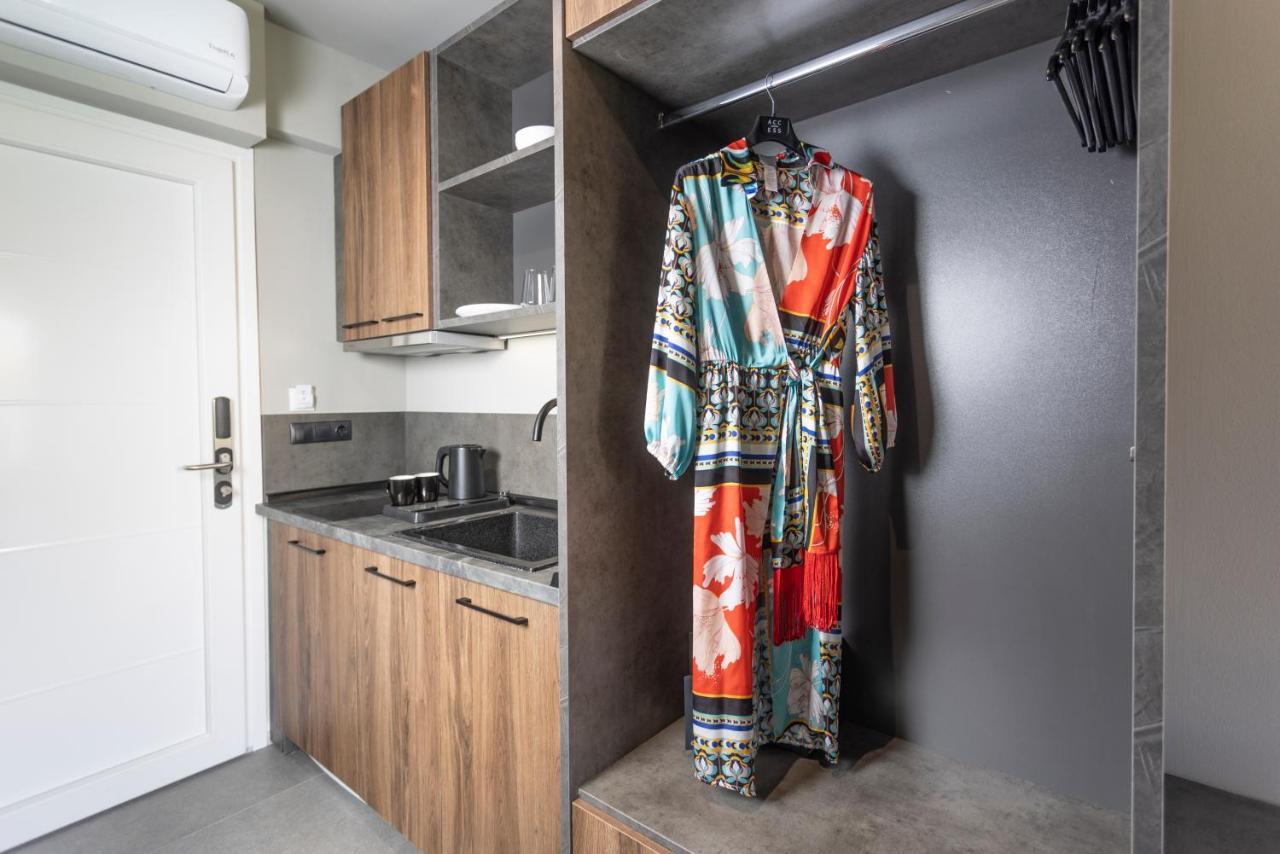 Notos Premium Holiday Apartments Pefkochori Bagian luar foto