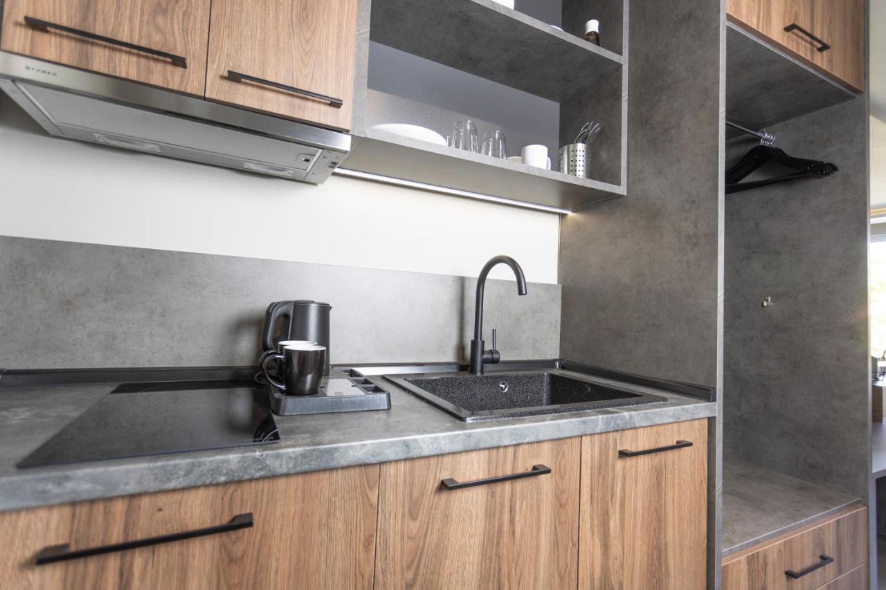 Notos Premium Holiday Apartments Pefkochori Bagian luar foto