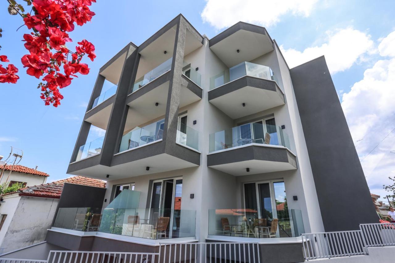 Notos Premium Holiday Apartments Pefkochori Bagian luar foto
