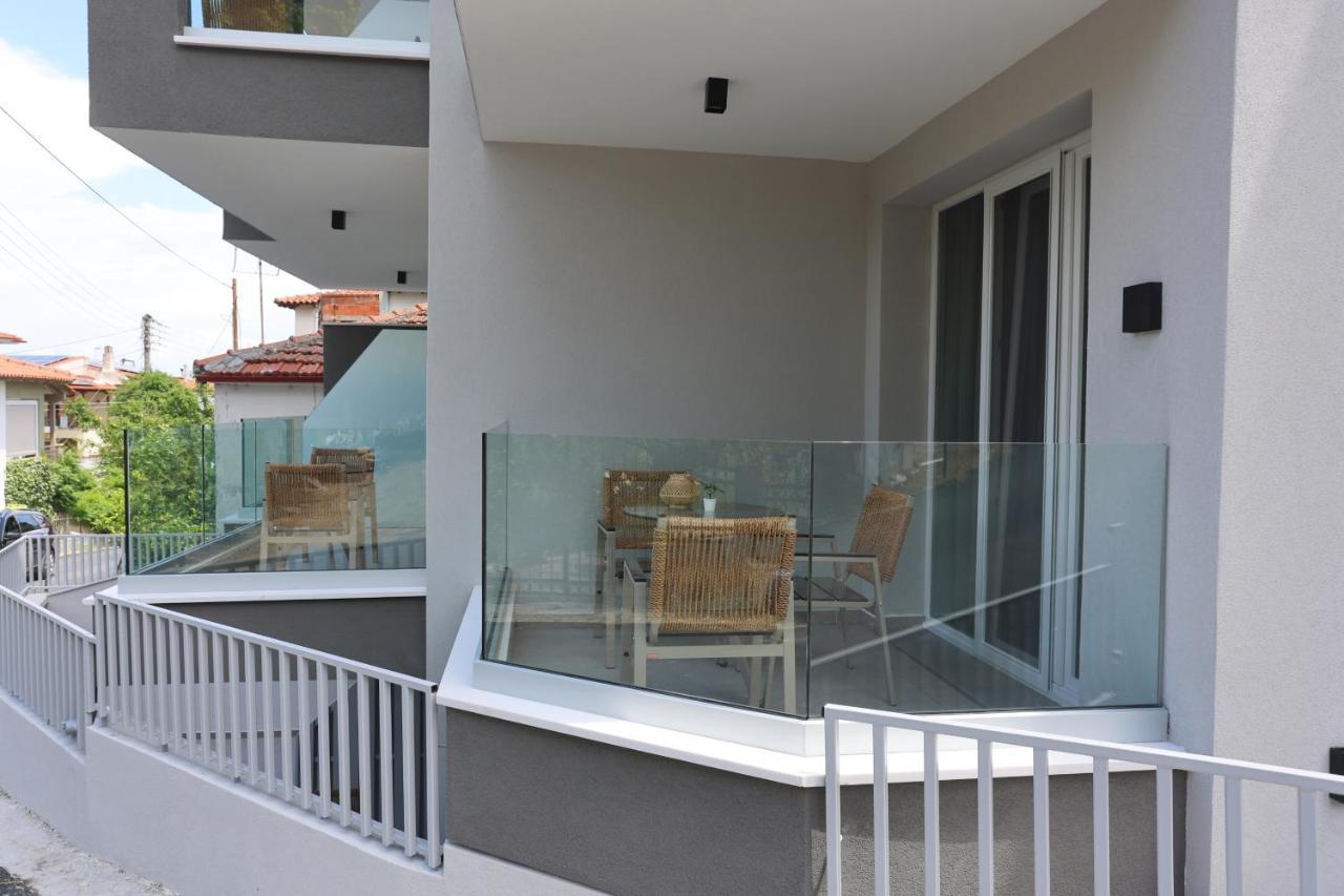 Notos Premium Holiday Apartments Pefkochori Bagian luar foto